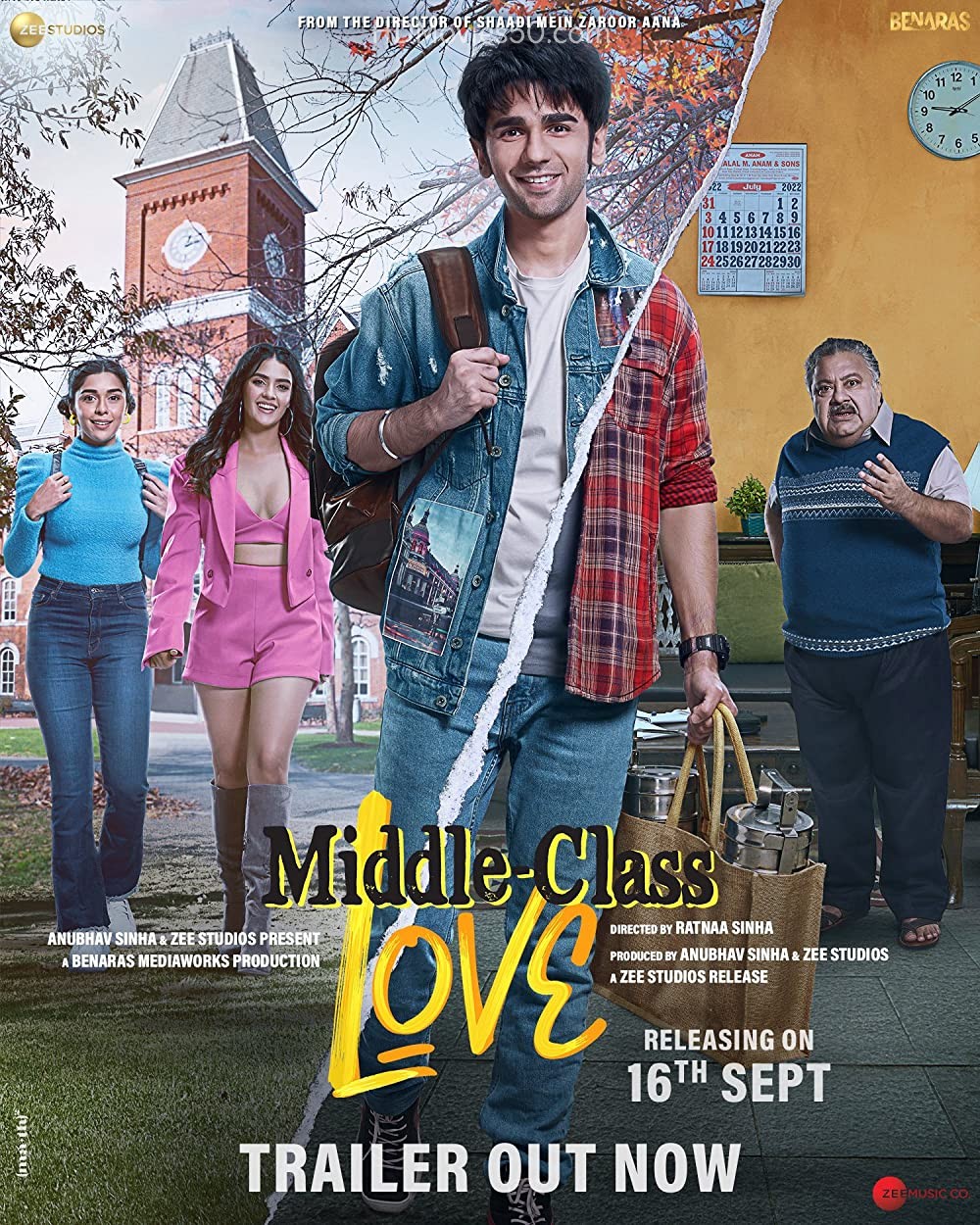 Middle Class Love 2022 Hindi Movie 400MB HQ PreDVDRip 480p Free Download