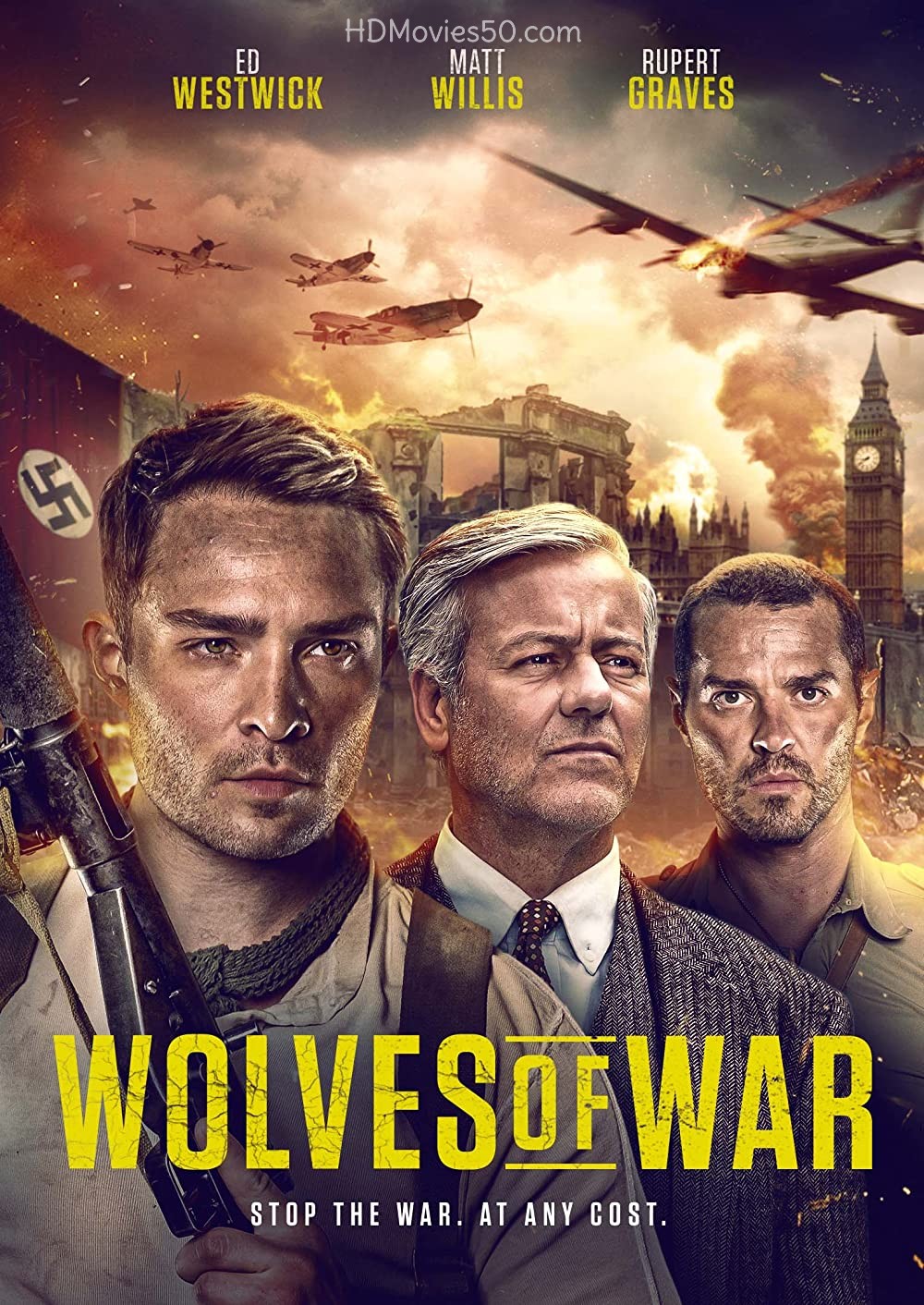 Wolves of War 2022 English Movie 480p HDRip 350MB Download