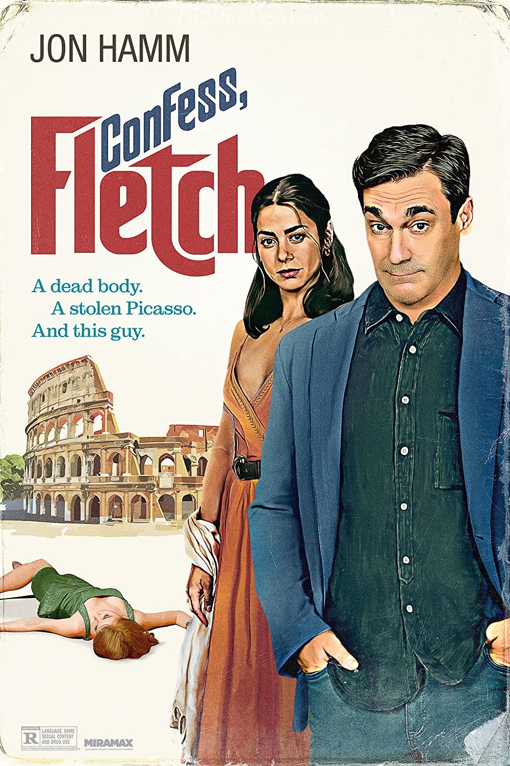 Download Confess Fletch 2022 English Movie 1080p HDRip 1.4GB