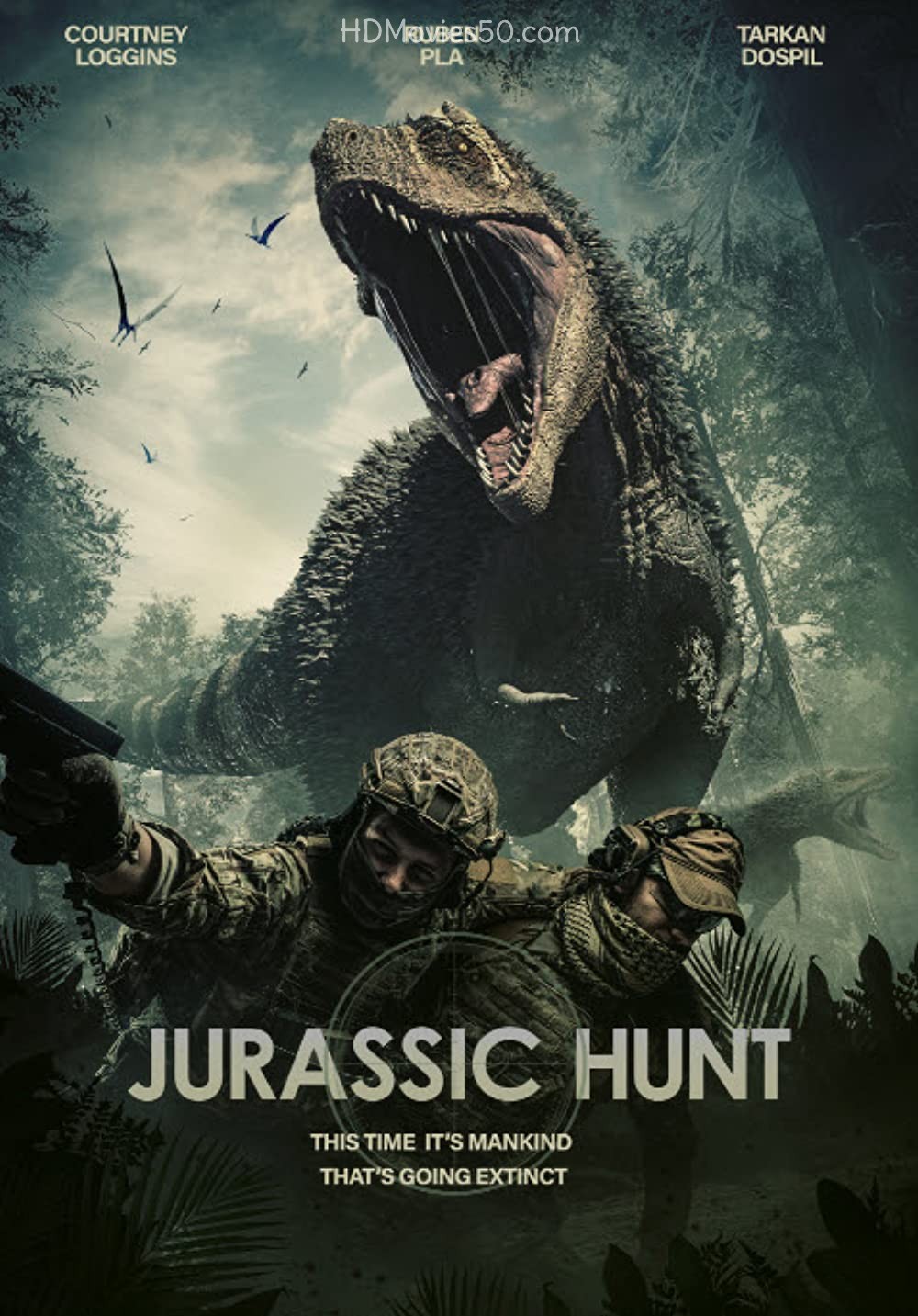 Jurassic Hunt 2021 Dual Audio Hinid ORG 720p HDRip ESub 800MB Download