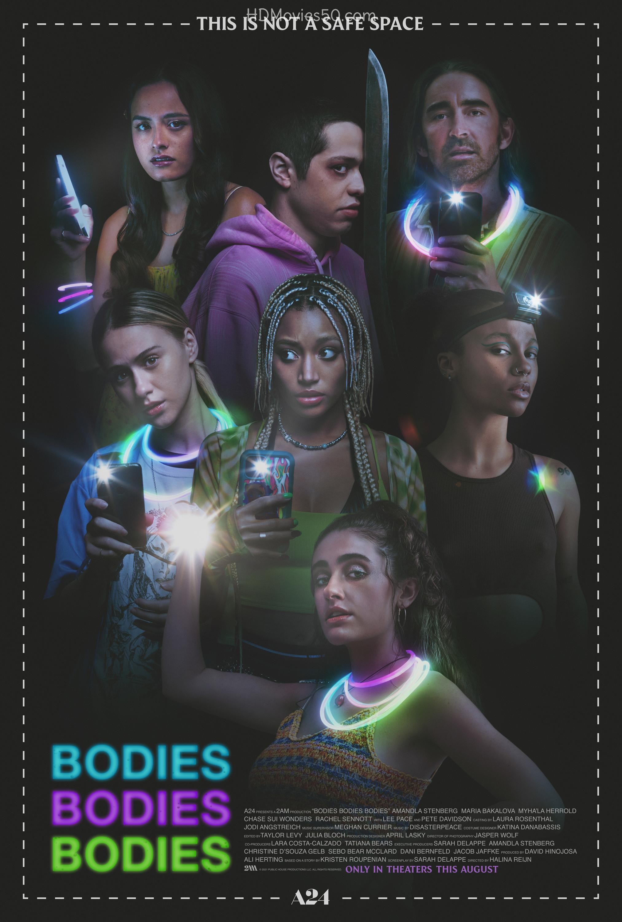 Download Bodies Bodies Bodies 2022 English Movie 1080p HDRip 1.4GB