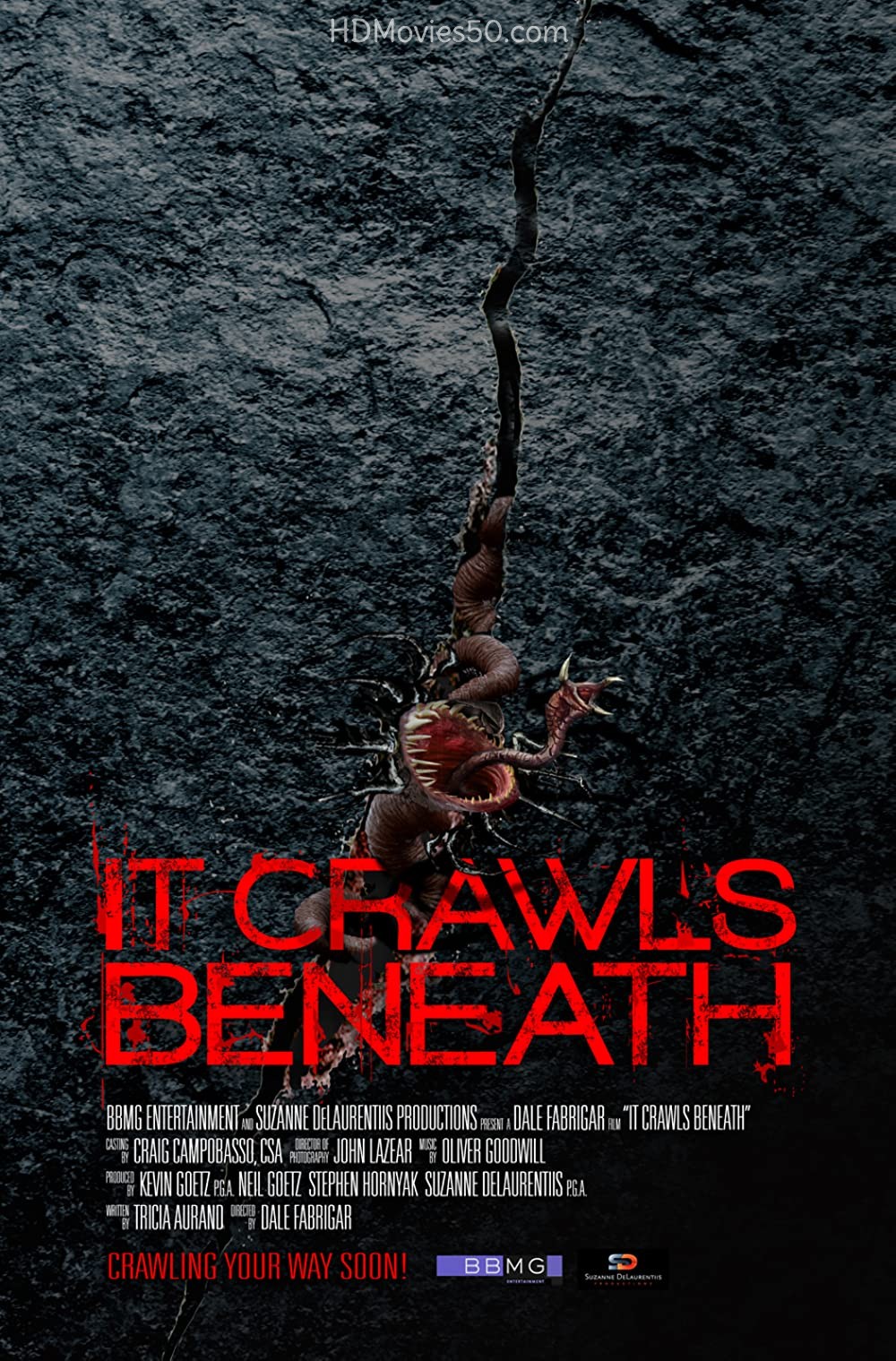 It Crawls Beneath 2022 English Movie 480p BluRay 350MB Download
