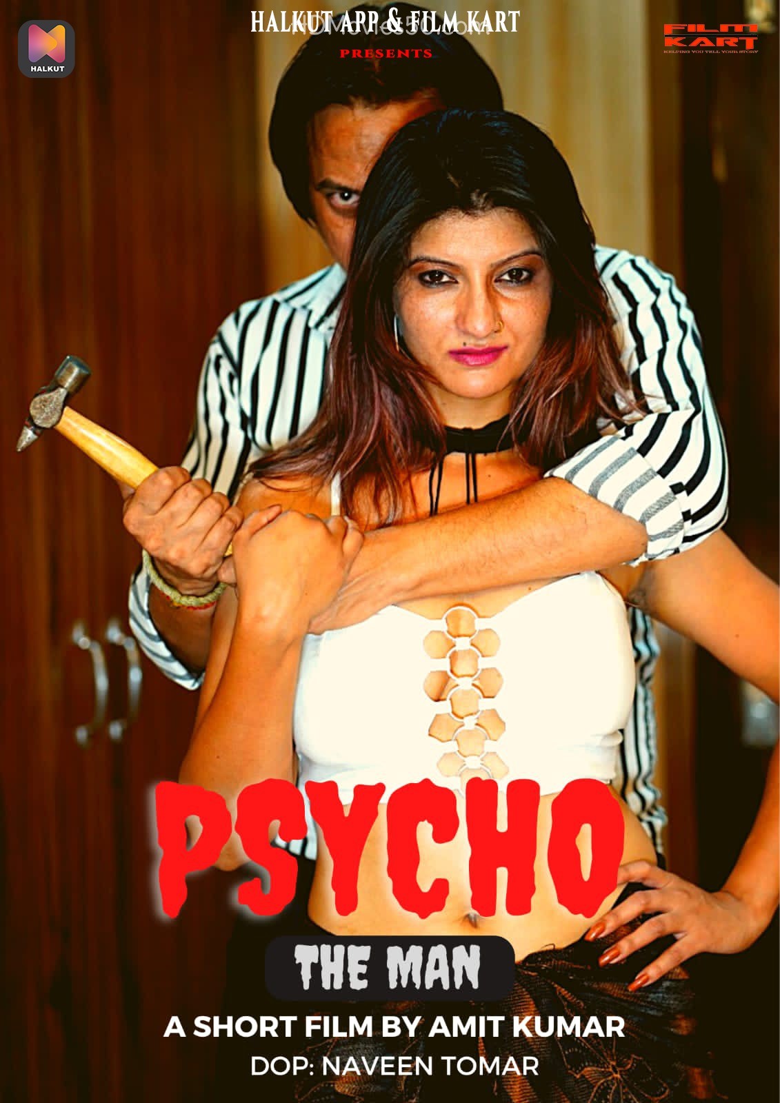 Psycho The Man (2022) 720p HDRip HalKut App Hindi Short Film [140MB]