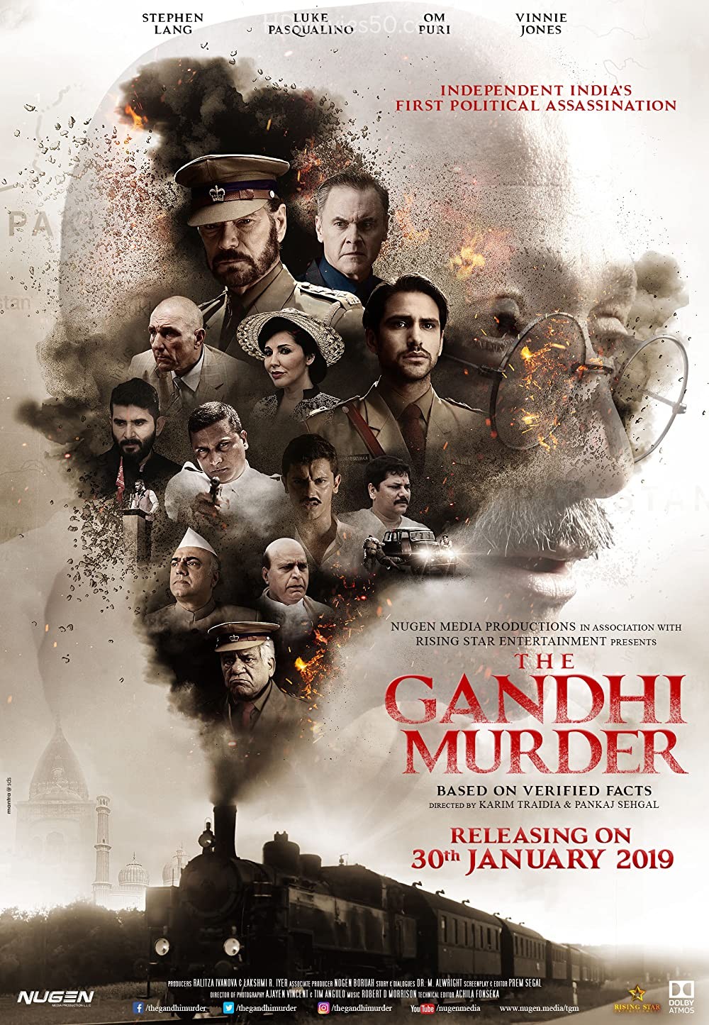The Gandhi Murder 2019 Hindi Movie 480p HDRip ESub 555MB Download
