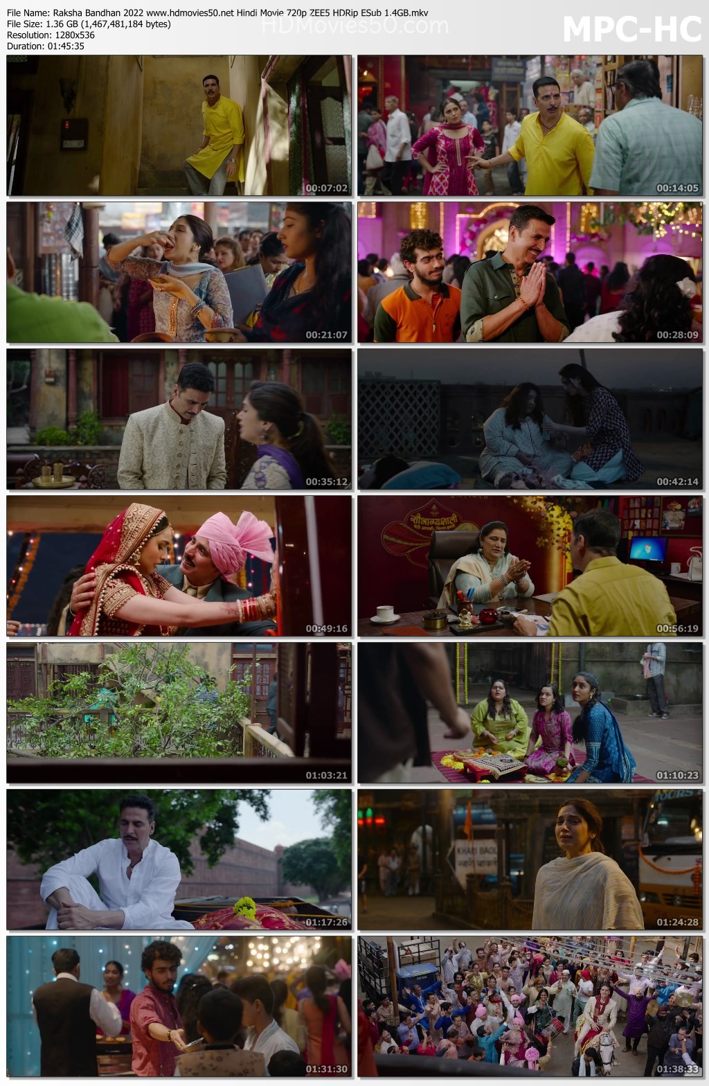 Raksha Bandhan 2022 screenshot HDMoviesFair
