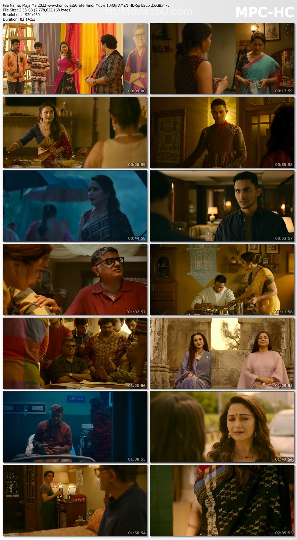 Maja Ma 2022 Hindi Movie 1080p AMZN HDRip ESub 2.62GB Download