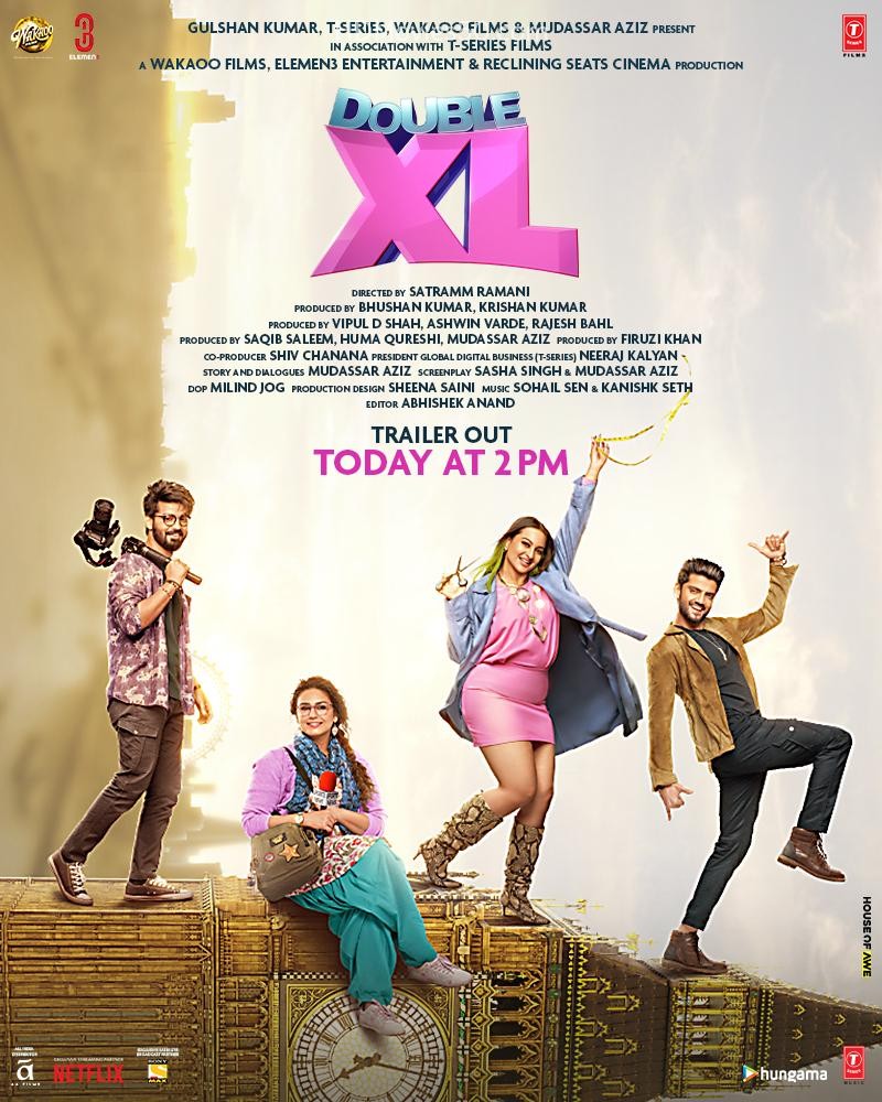 Double XL 2022 Hindi Movie Official Trailer 1080p | 720p HDRip 34MB Download