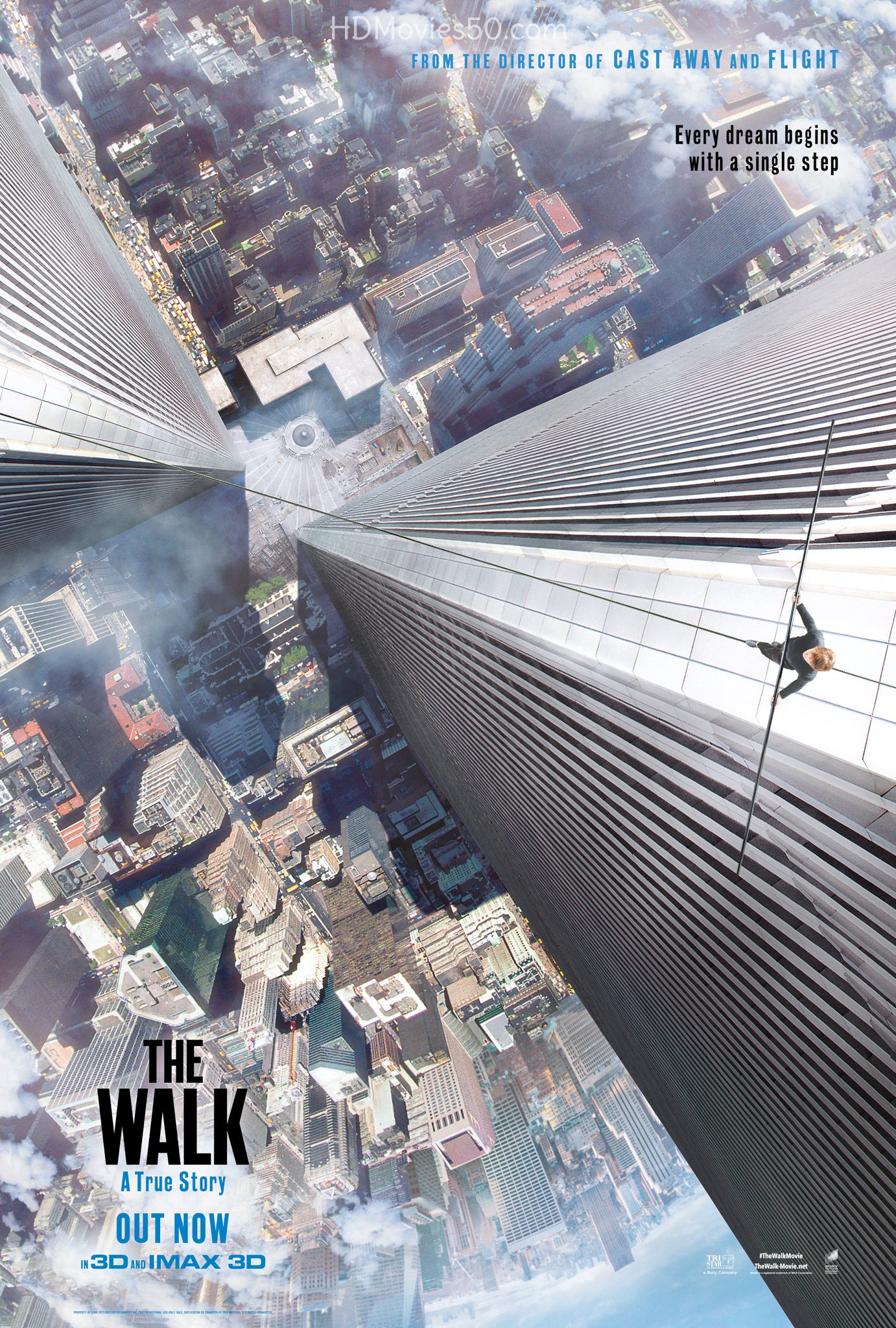 The Walk (2015) 720p BluRay Hindi ORG Dual Audio Movie MSubs [1.1GB]