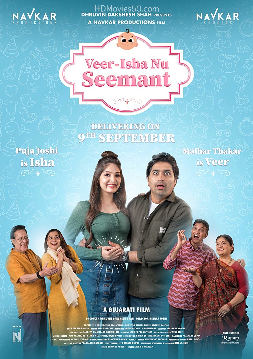 Veer-Isha Nu Seemant 2022 Gujarati Movie 480p HDRip ESub 370MB Download