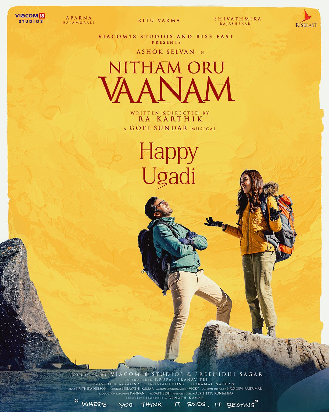 Nitham Oru Vaanam 2022 Tamil Movie 720p PreDVDRip 1.1GB Download