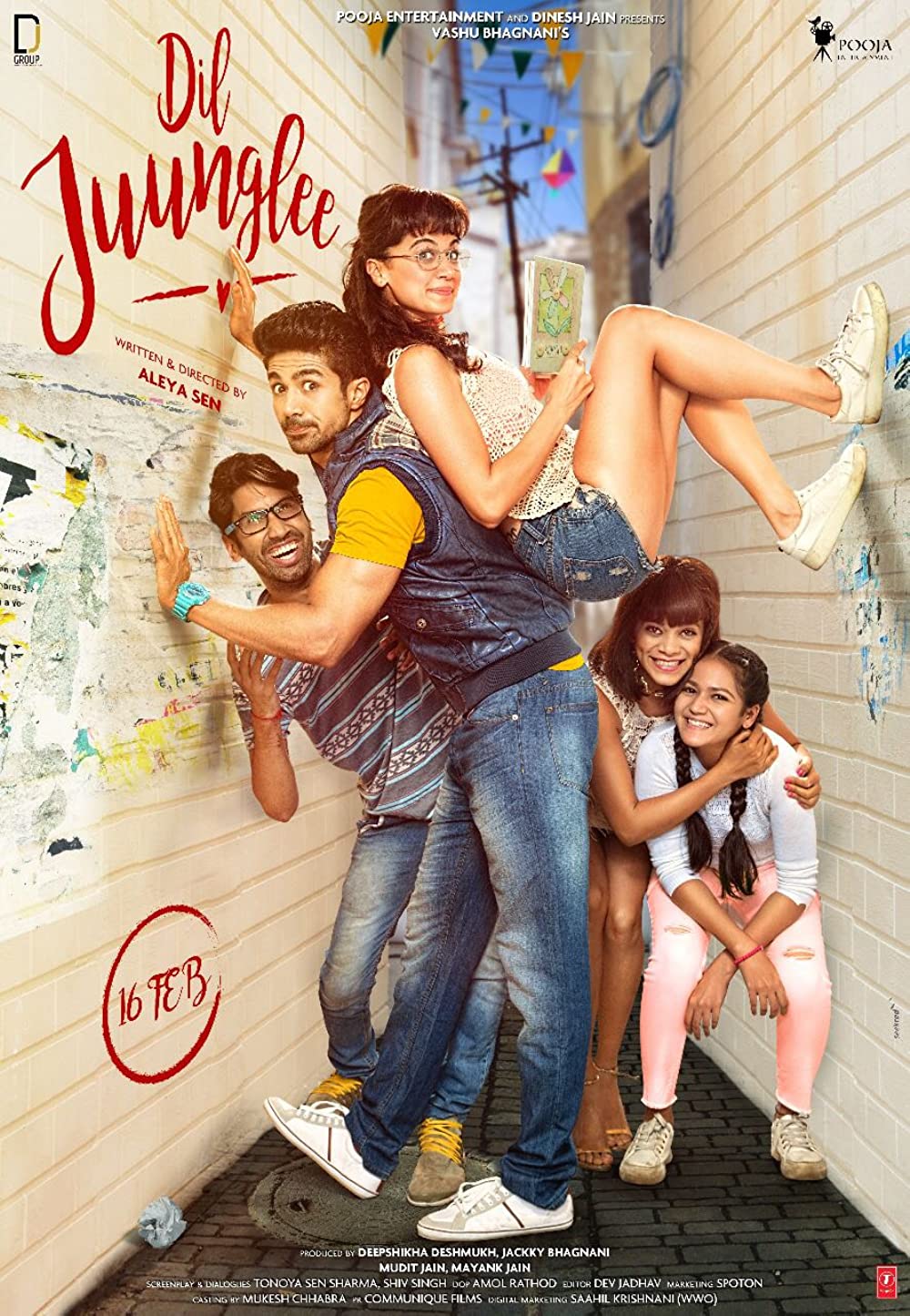 Dil Juunglee (2018) 480p HDRip Full Hindi Movie ZEE5 [400MB]