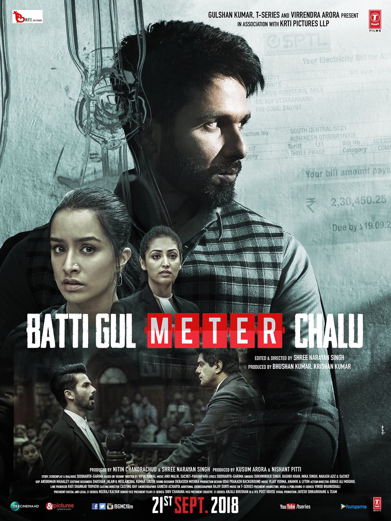 Batti Gul Meter Chalu (2018) 480p HDRip Full Hindi Movie ZEE5 [500MB]