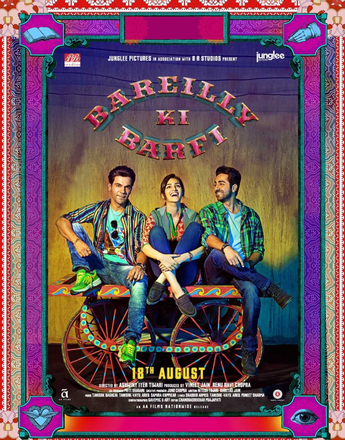 Bareilly Ki Barfi (2017) 480p HDRip Full Hindi Movie ZEE5 [350MB]