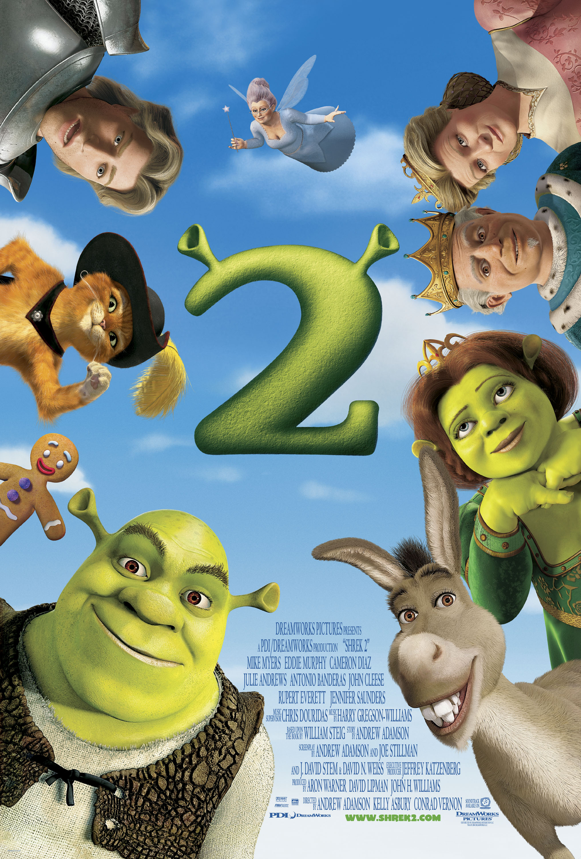 Shrek 2 2004 Dual Audio Hindi ORG 400MB BluRay 480p MSub Download