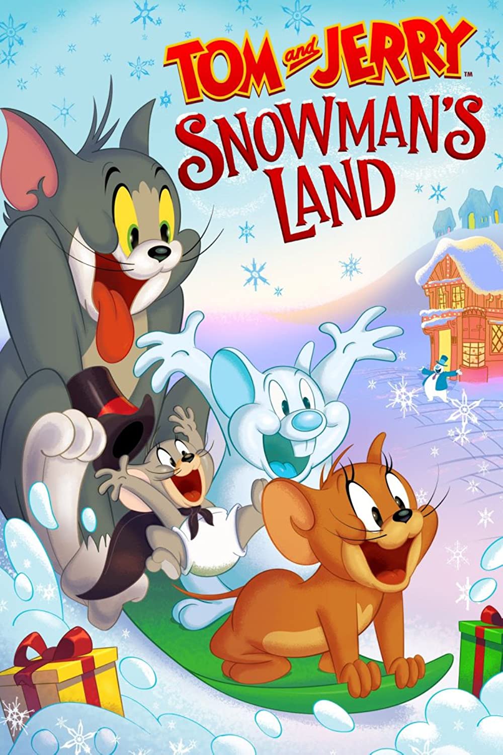 Tom and Jerry Snowmans Land 2022 English Movie 720p AMZN HDRip 800MB Download