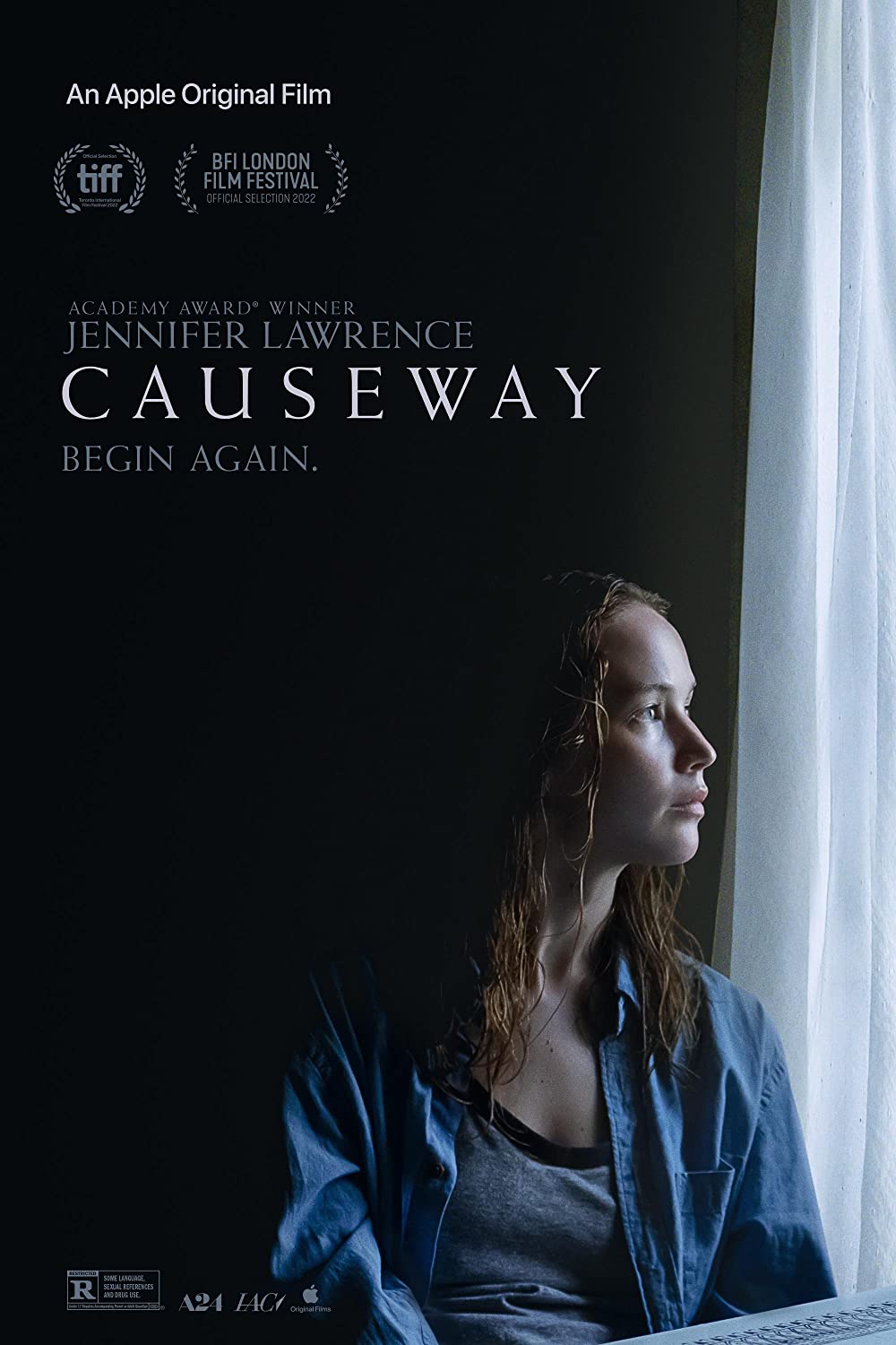 Causeway (2022) 480p HDRip Full English Movie ATVP [400MB]