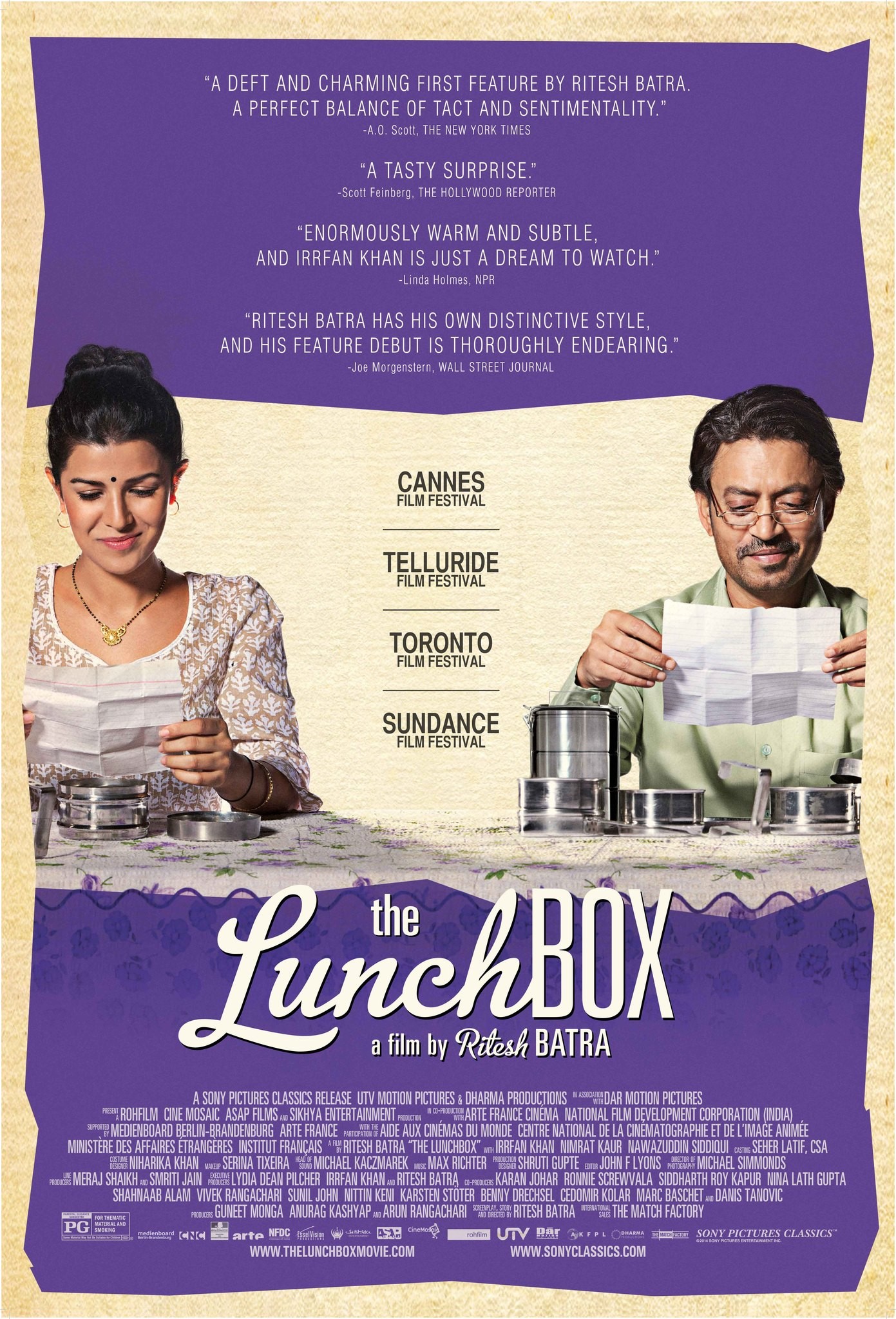 The Lunchbox 2013 Hindi Movie 1080p BluRay ESub 1.9GB