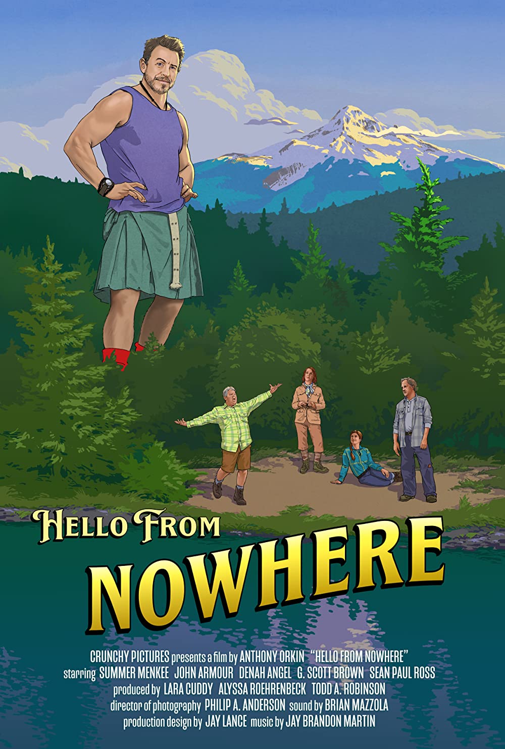 Hello From Nowhere 2022 English Movie 480p HDRip 300MB Download