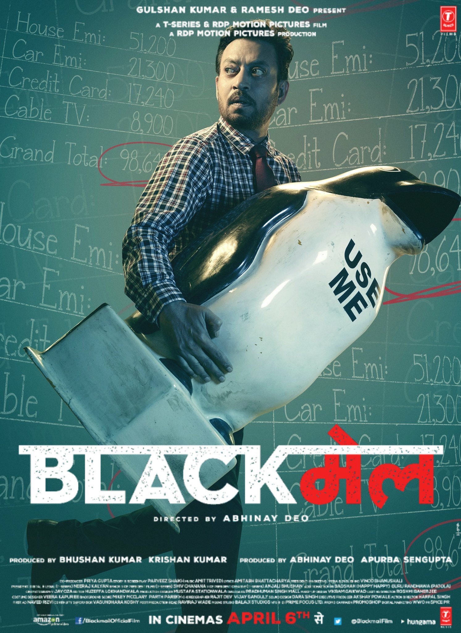 Blackmail 2018 Hindi Movie 480p BluRay ESub 600MB Download