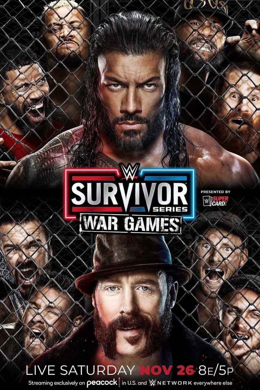WWE Survivor Series WarGames 2022 English 480p HDRip 600MB Download