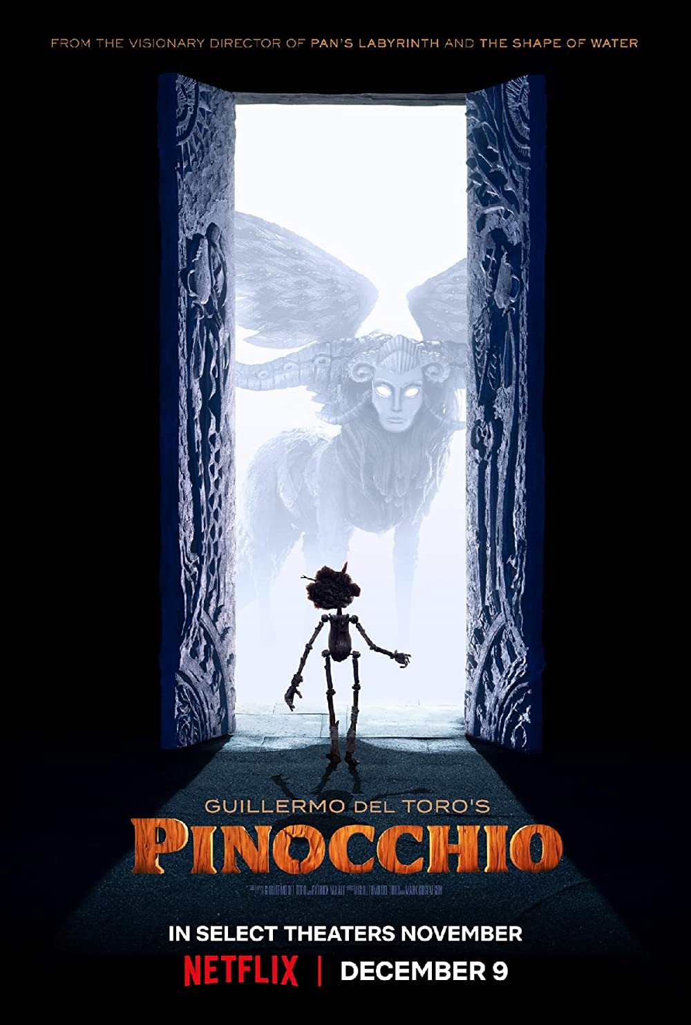 Guillermo del Toros Pinocchio (2022) 480p HDRip Full English Movie NF MSubs [450MB]