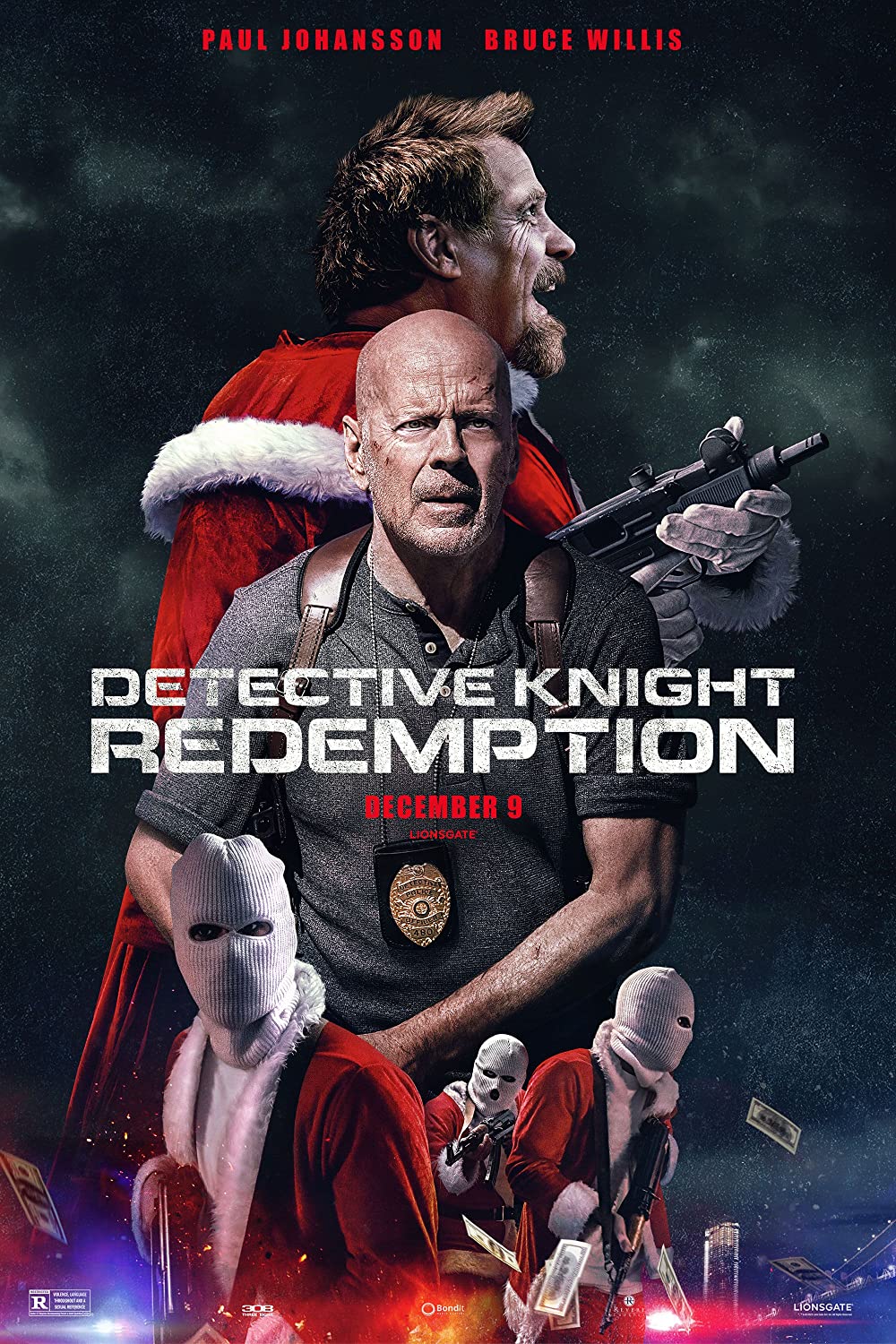 Detective Knight Redemption (2022) 480p BluRay Hindi ORG Dual Audio Movie ESubs [500MB]
