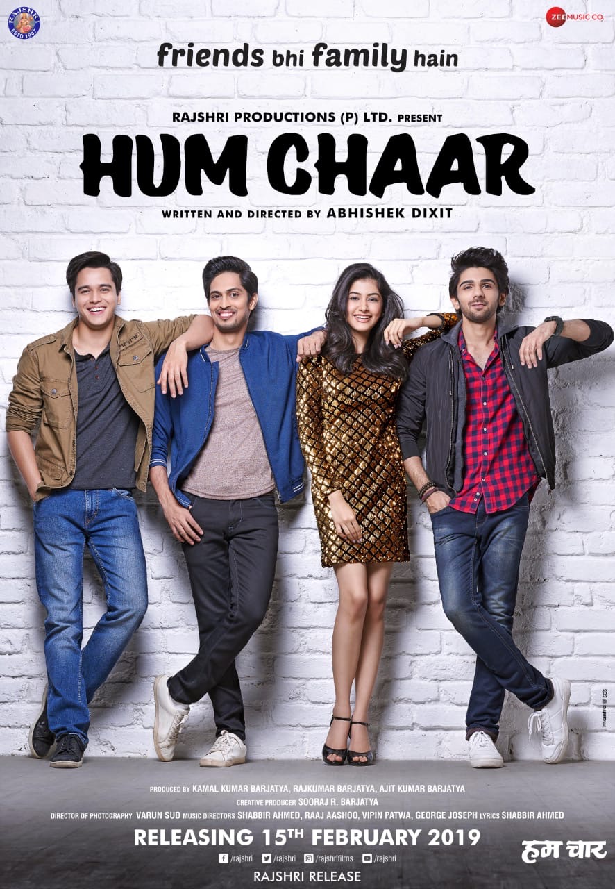 Download Hum Chaar 2019 Hindi Movie 720p ZEE5 HDRip 1.2GB