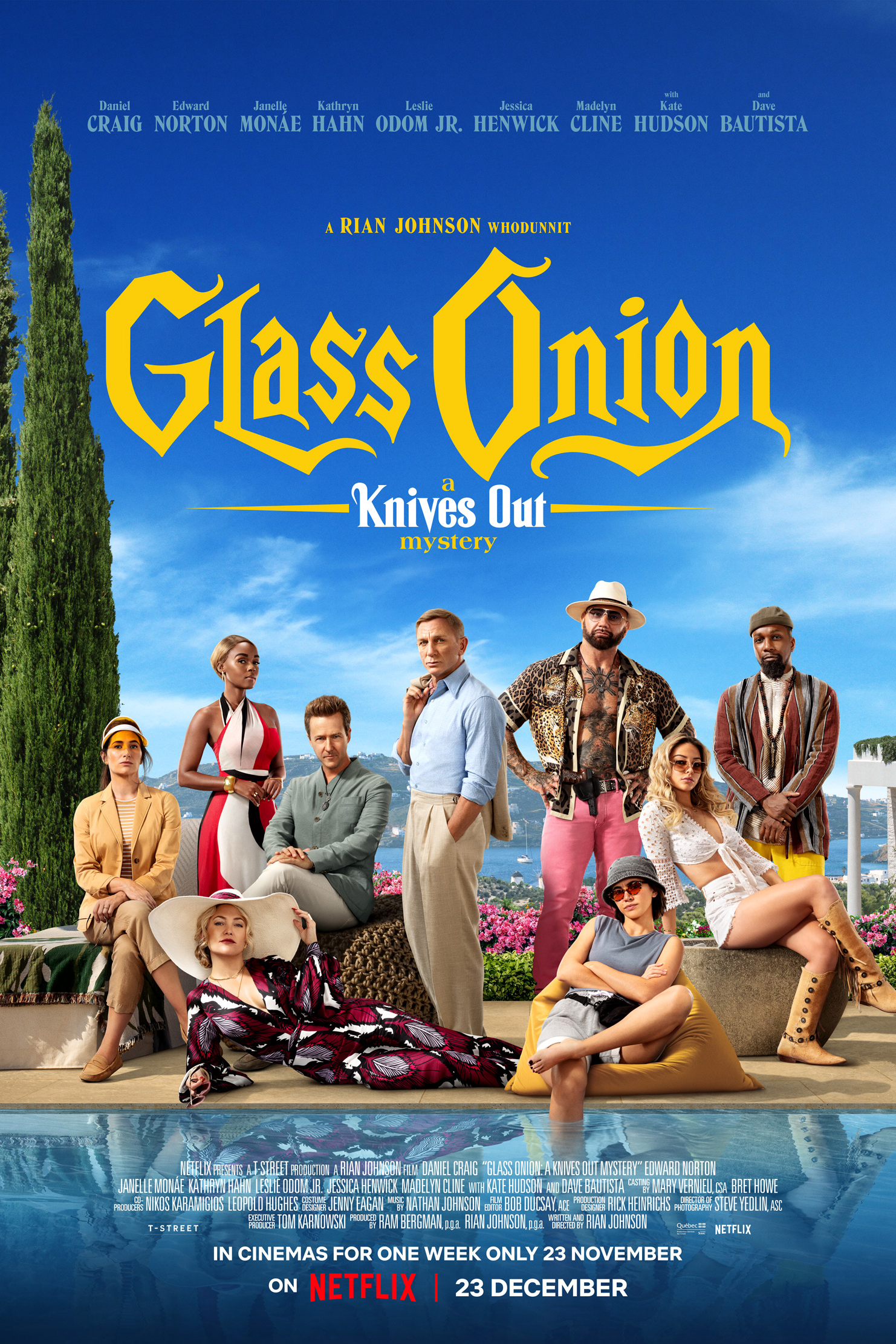 Glass Onion A Knives Out Mystery 2022 Hindi ORG Dual Audio 480p NF HDRip ESub