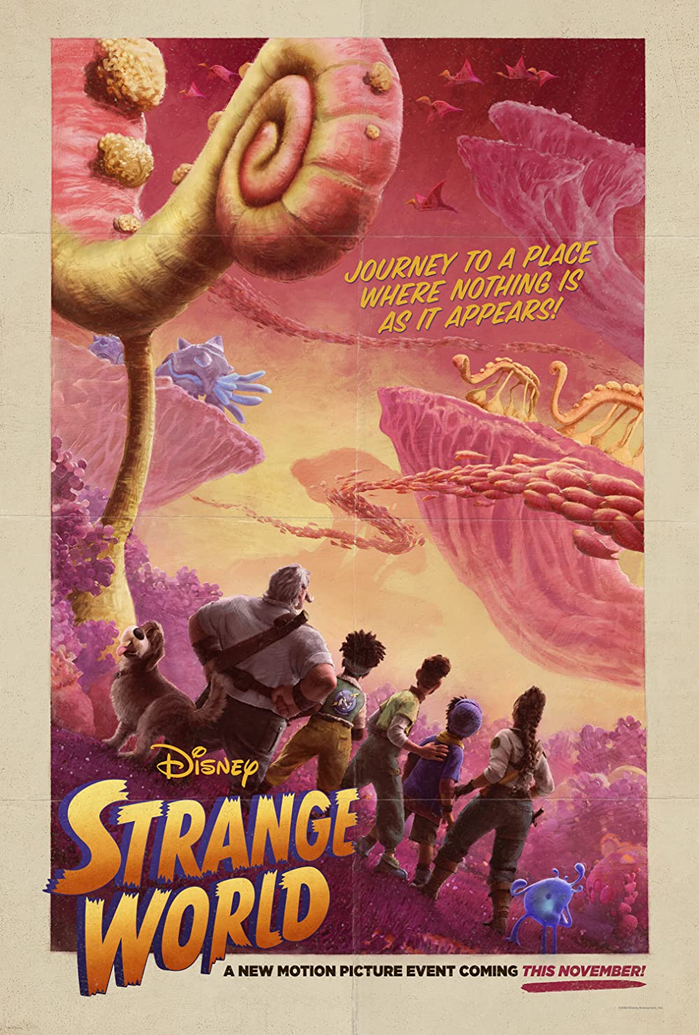 Strange World (2022) 480p HDRip Hindi (VoiceOver) Movie [300MB]