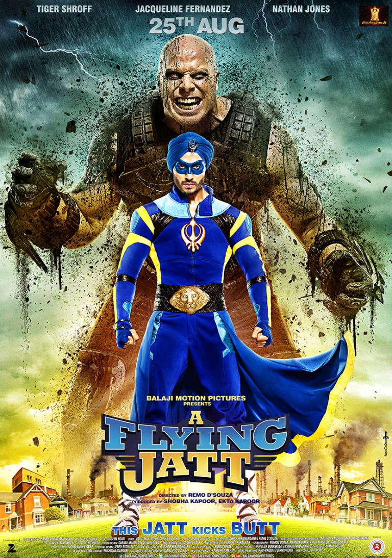 A Flying Jatt (2016) 480p HDRip Full Hindi Movie ZEE5 [450MB]