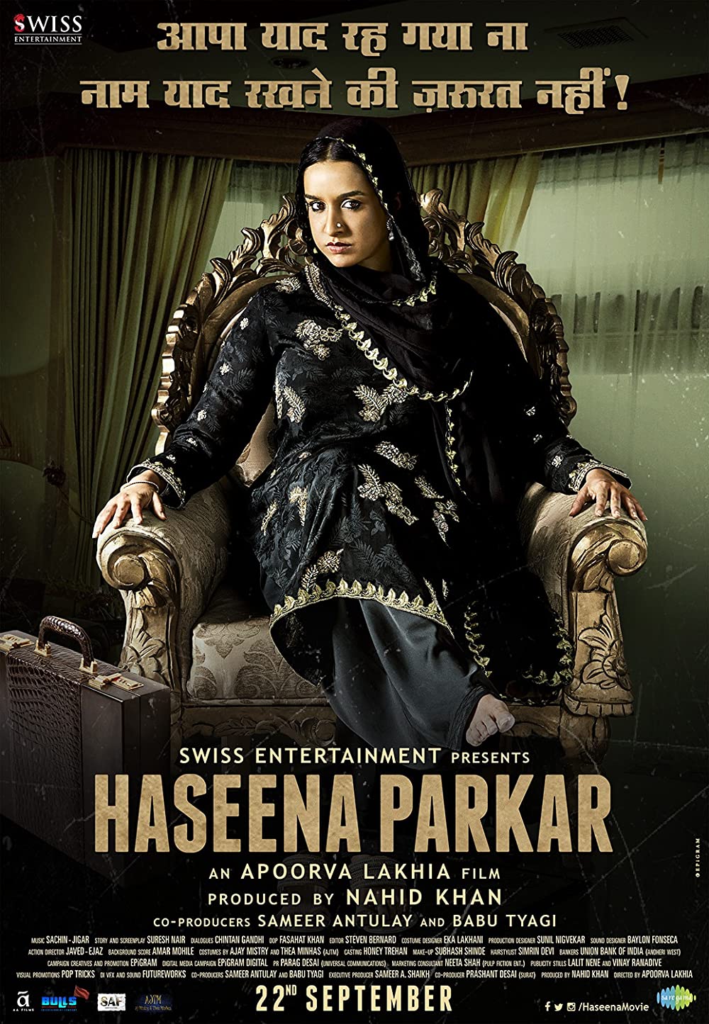 Haseena Parkar (2019) 480p HDRip Full Hindi Movie ZEE5 [400MB]