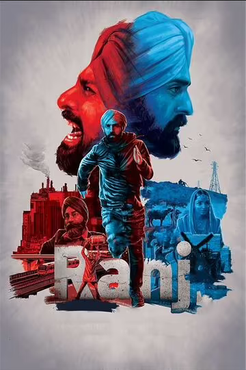 Ranj (2022) 480p HDRip Full Punjabi Movie ESubs [250MB]