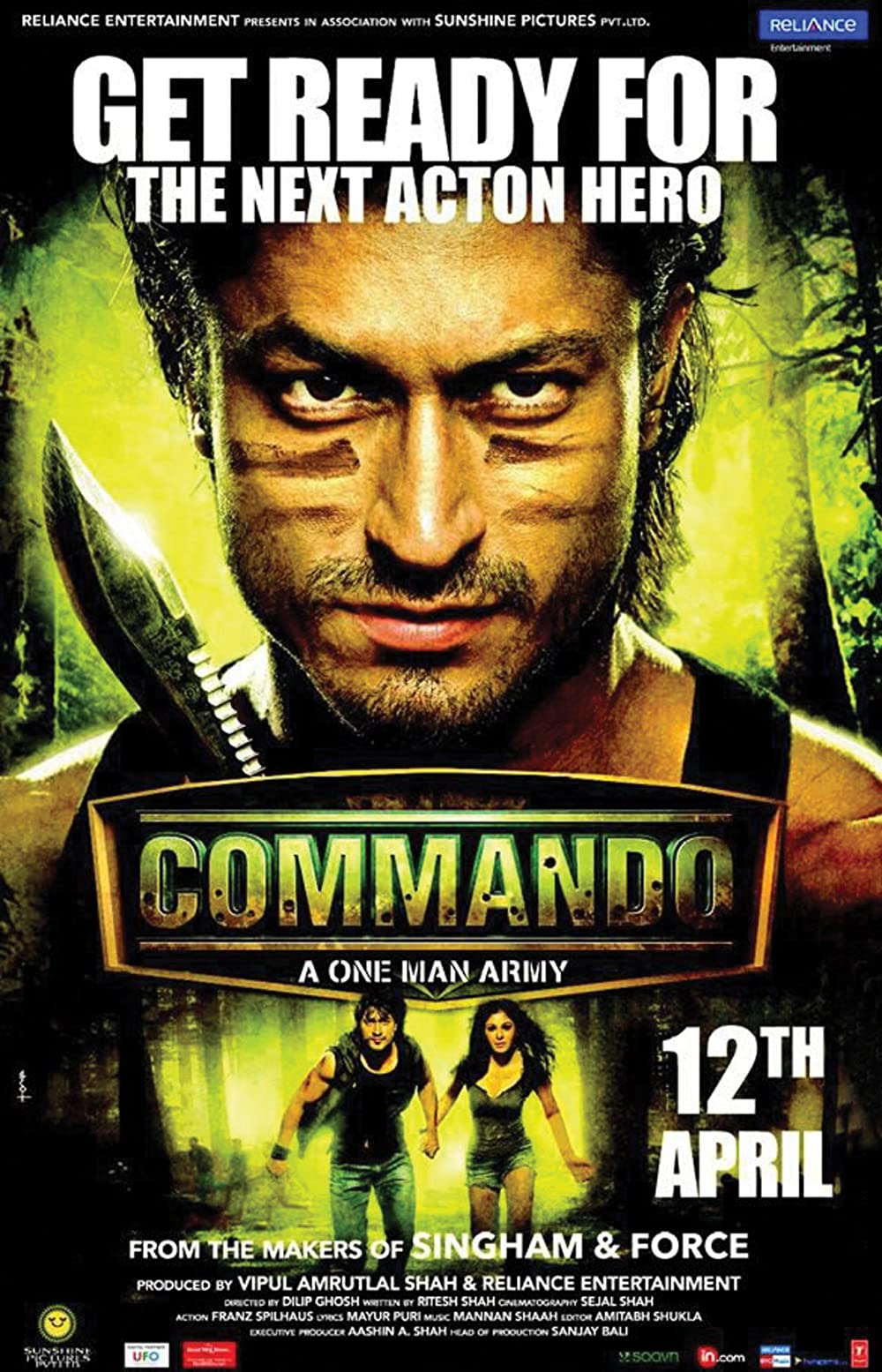 Commando 2013 Hindi Movie 1080p HDRip 2.6GB Download