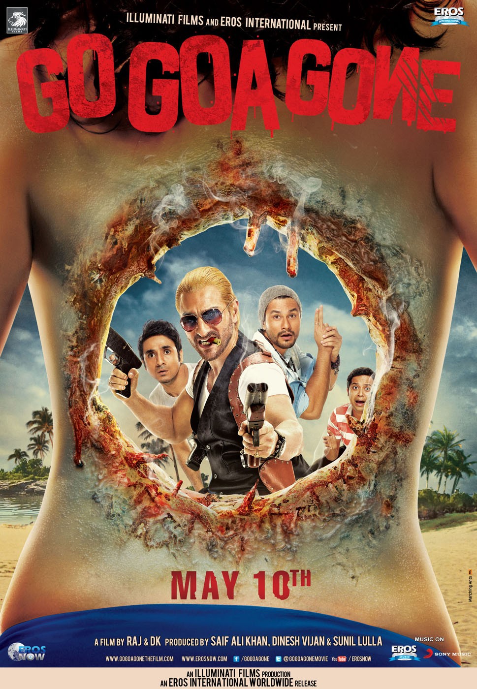 Go Goa Gone (2013) 480p HDRip Full Hindi Movie ZEE5 [300MB]