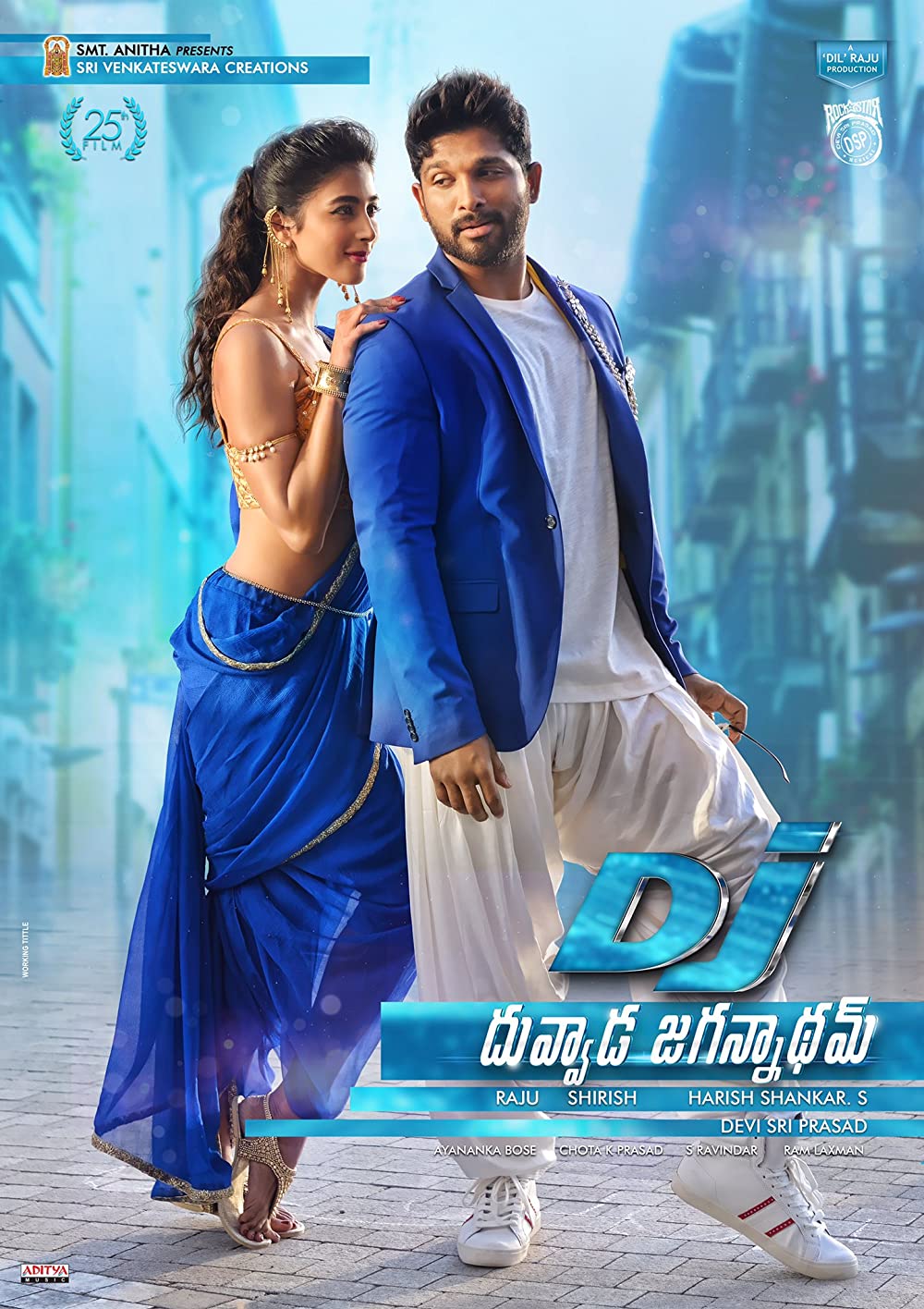 DJ Duvvada Jagannadham 2017 Hindi Dual Audio 480p ZEE5 HDRip 550MB Download