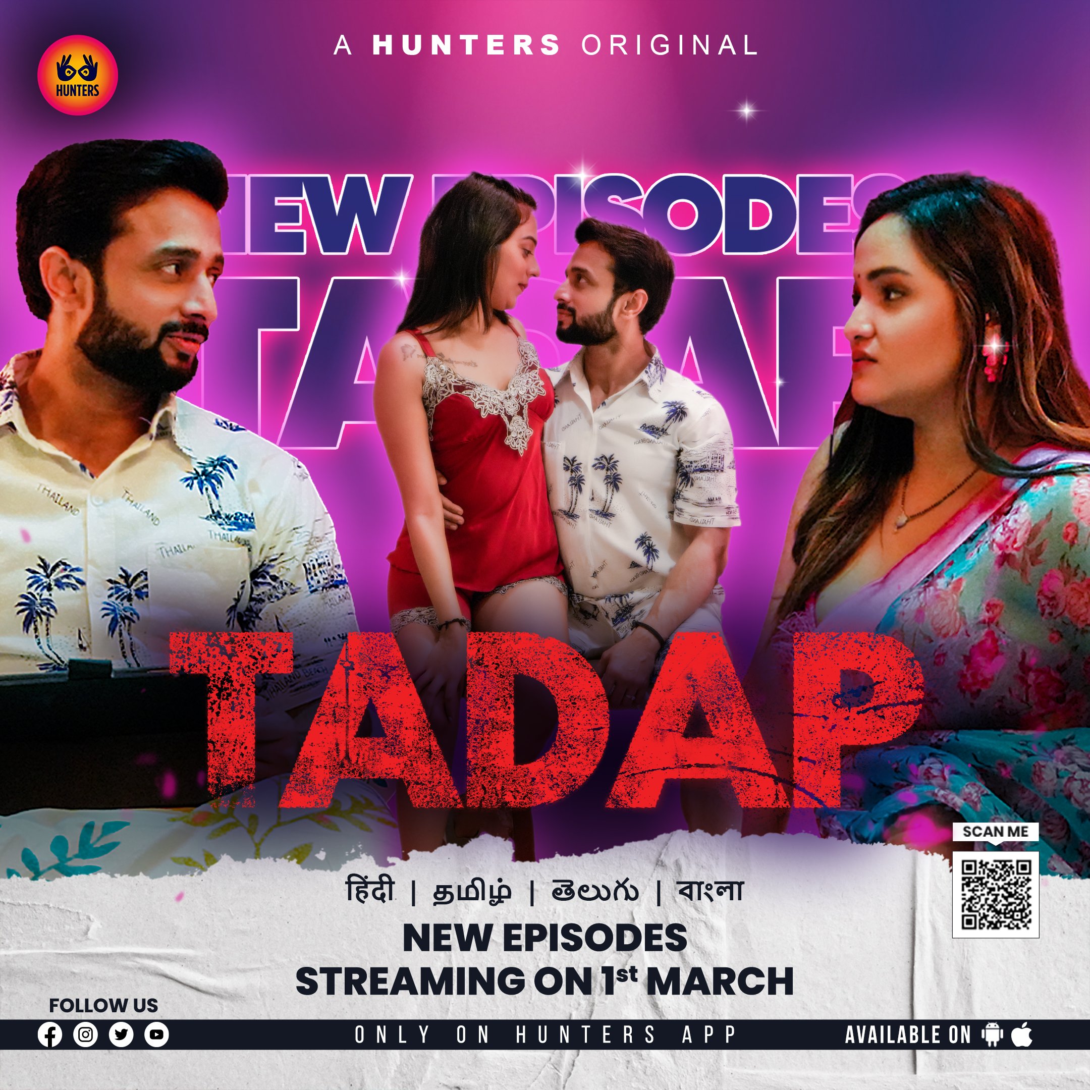 Tadap 2023 S01E04 Hunters Hindi Web Series 1080p HDRip 380MB Download