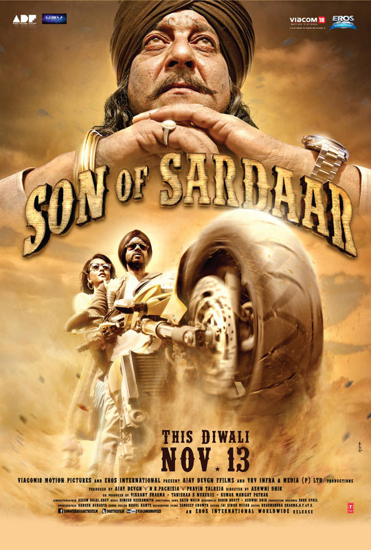 Son of Sardaar (2012) Hindi Full Movie 1080p 720p 480p HDRip 3.5GB Free Download