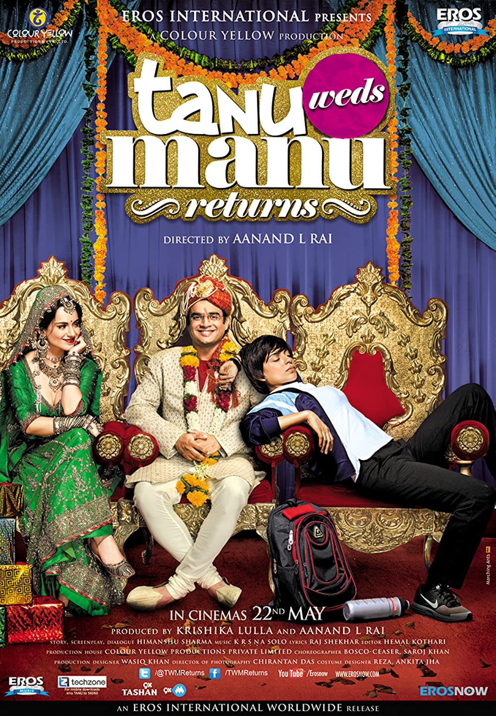 Tanu Weds Manu Returns 2015 Hindi Full Movie 1080p 720p 480p HDRip Download