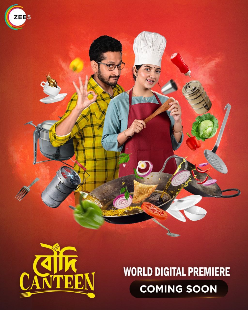 Boudi Canteen 2022 Bengali Movie 480p ZEE5 HDRip 360MB Download