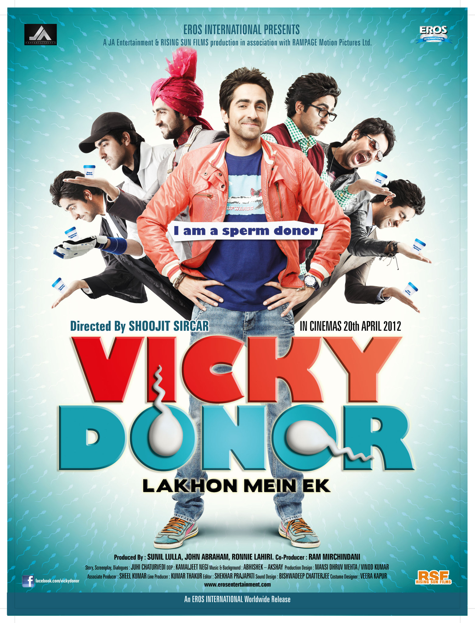 Vicky Donor 2012 Hindi Movie 480p HDRip 400MB 