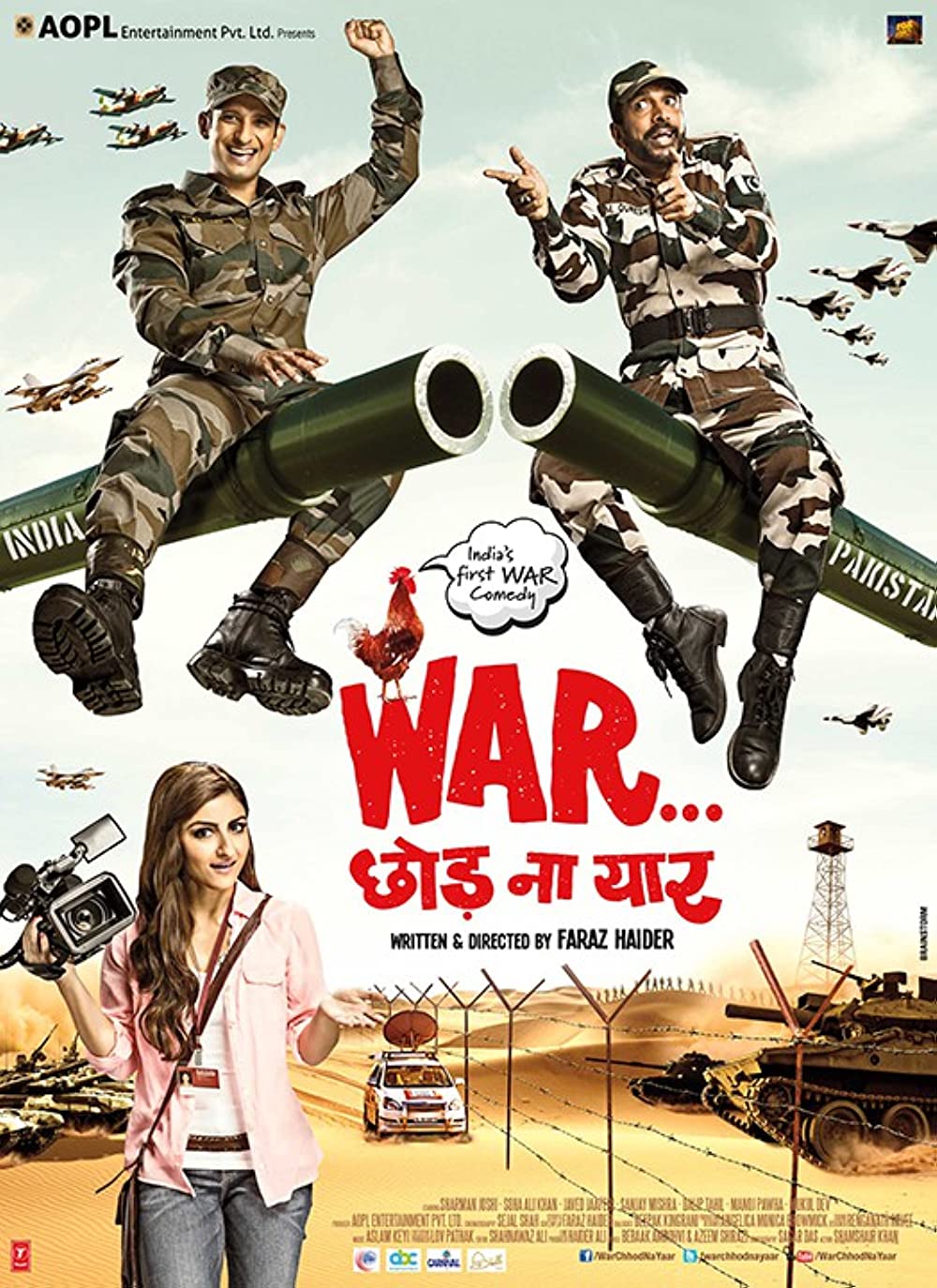 War Chhod Na Yaar 2013 Hindi Movie 720p HDRip 1.1GB Download