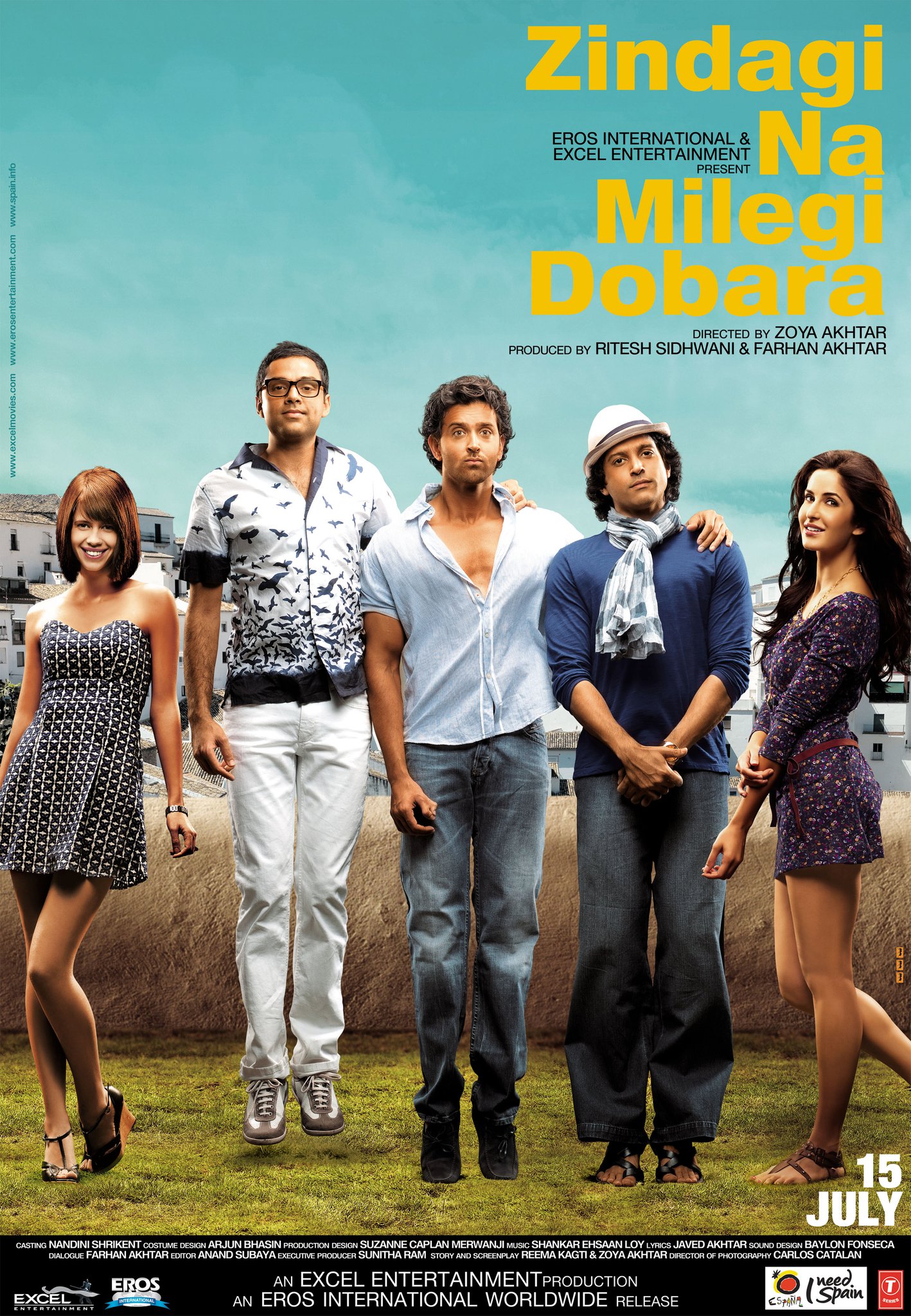 Zindagi Na Milegi Dobara 2011 Hindi Full Movie 480p HDRip 500MB Download