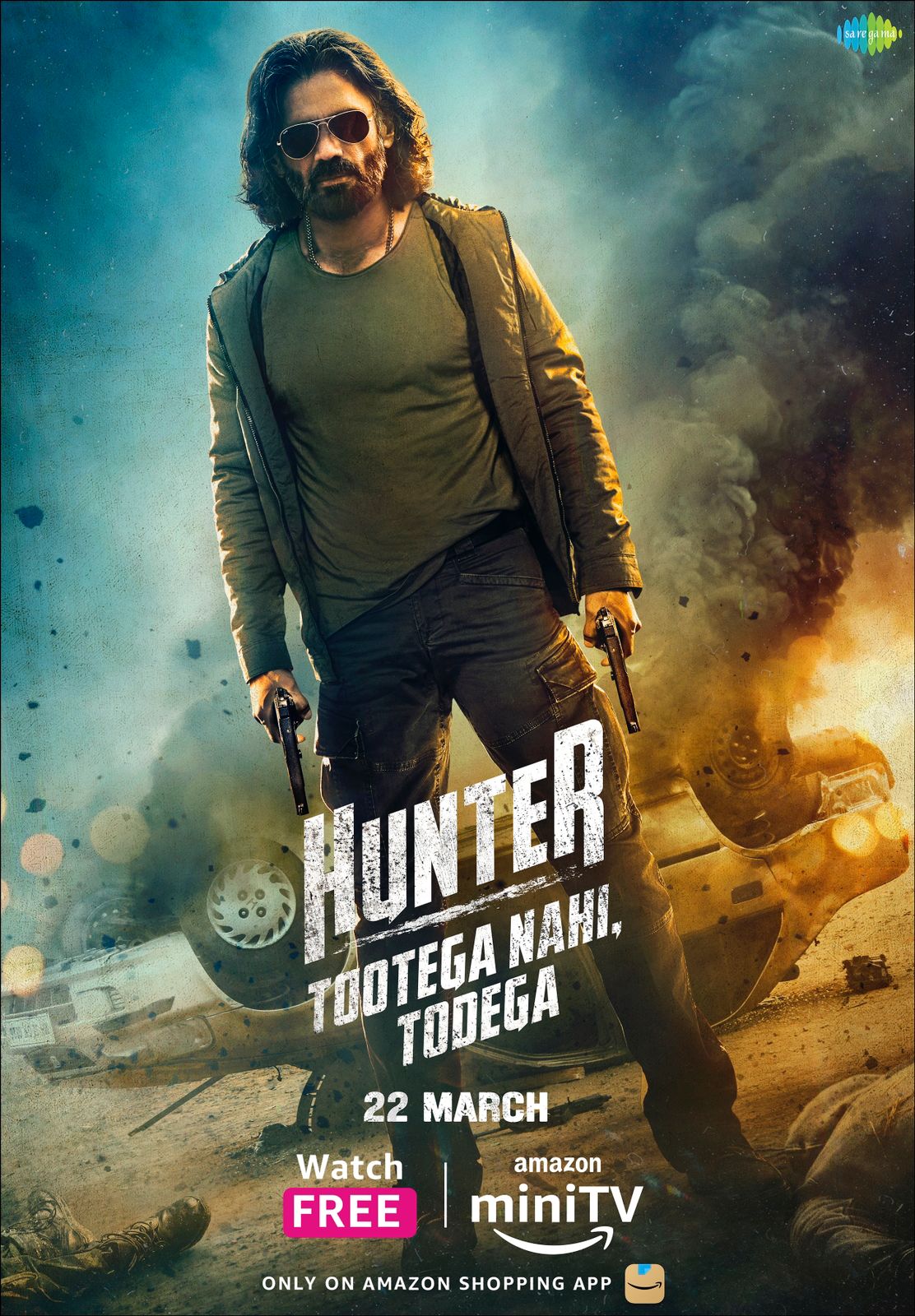 Download Hunter Tootega Nahi Todega 2023 S01 Hindi AMZN Web Series 1080p HDRip 4000MB