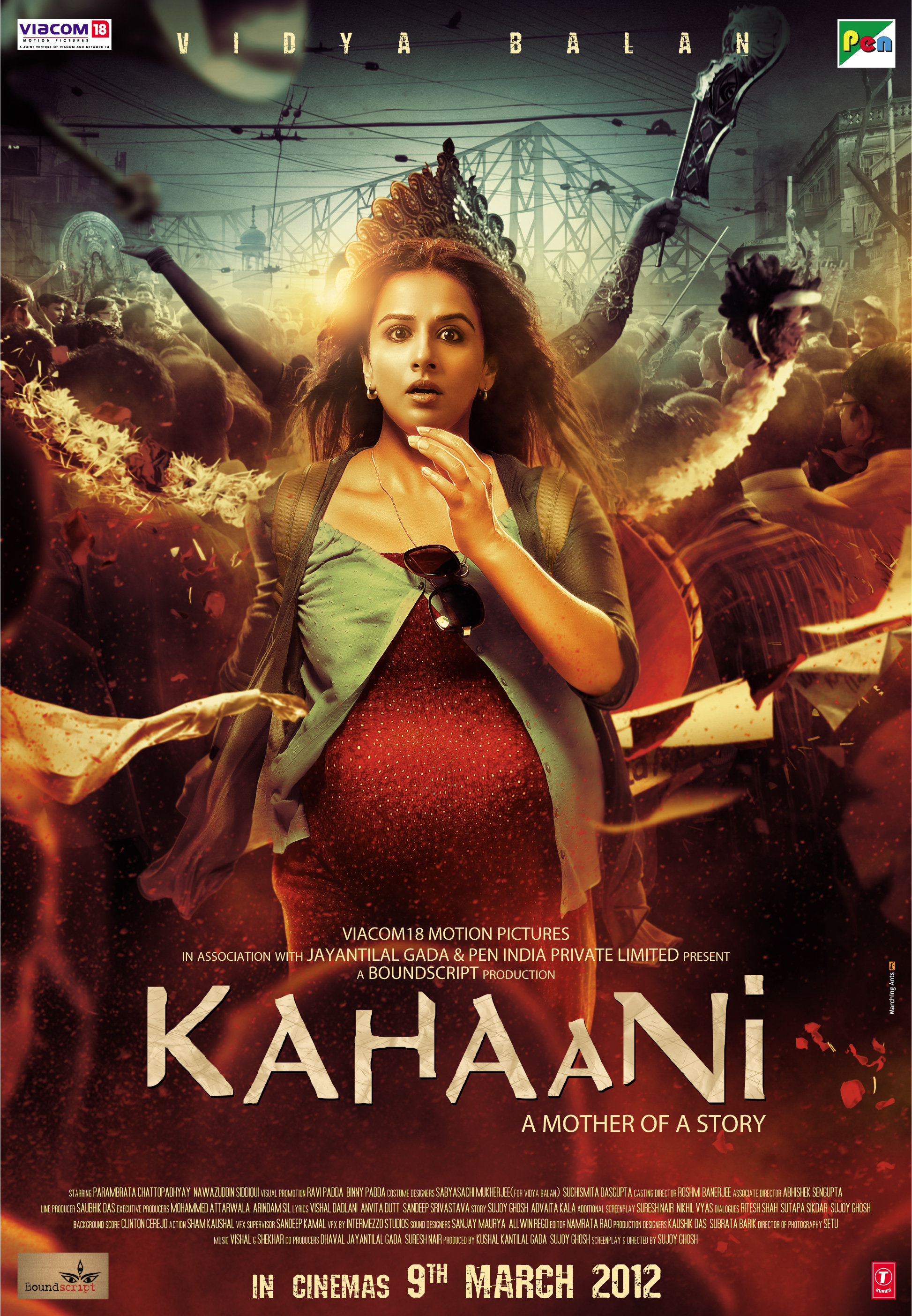 Kahaani 2012 Hindi Movie 480p BluRay 400MB ESub Download