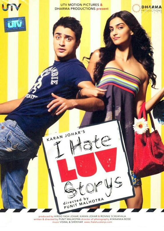 I Hate Luv Storys 2010 Hindi Movie 480p BluRay 450MB ESub Download