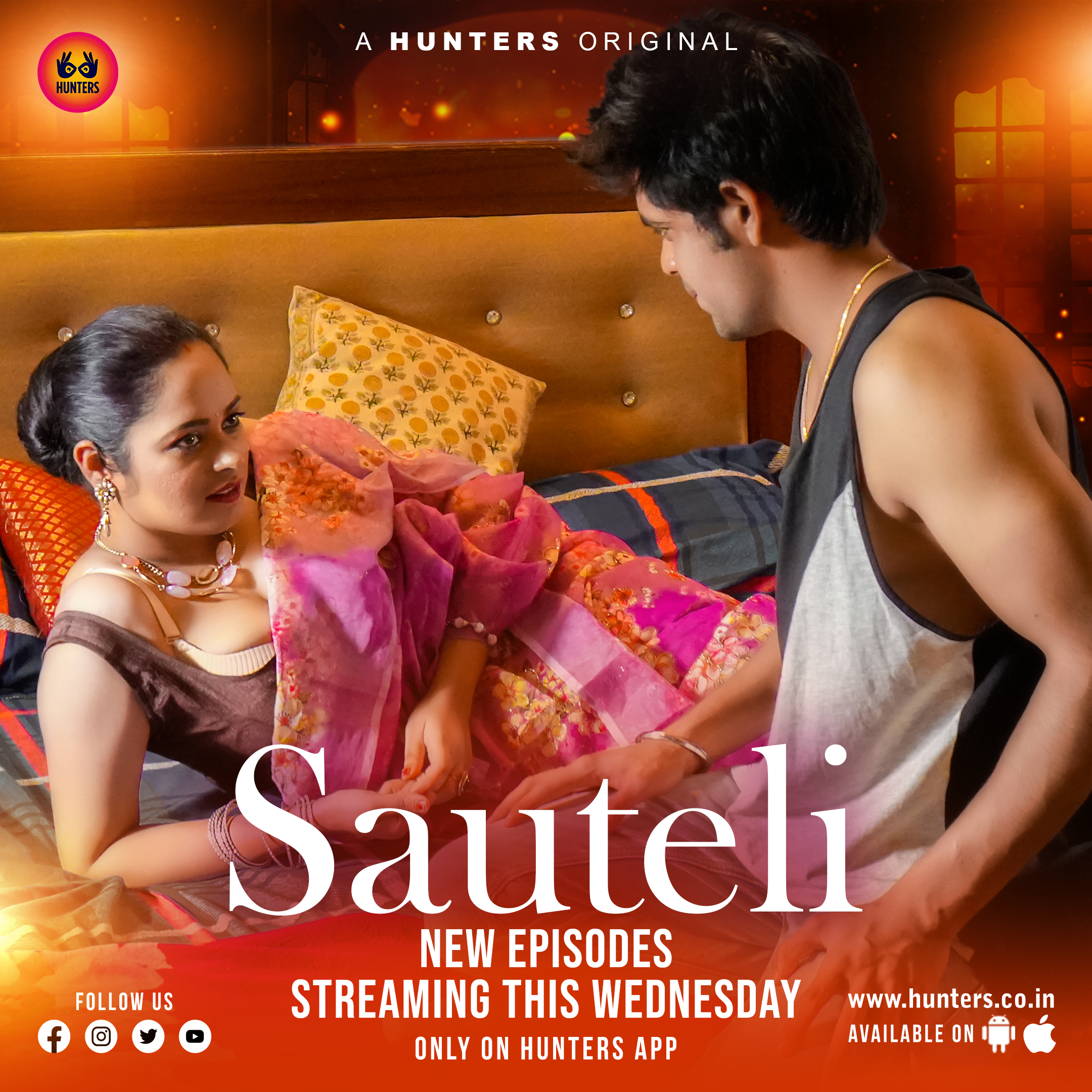 Sauteli 2023 S01E04 Hunters Hindi Hot Web Series 250MB HDRip 720p Download