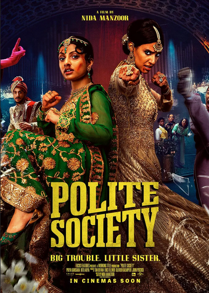 Polite Society 2023 Hindi ORG Dual Audio 1080p AMZN HDRip 2.12GB ESub