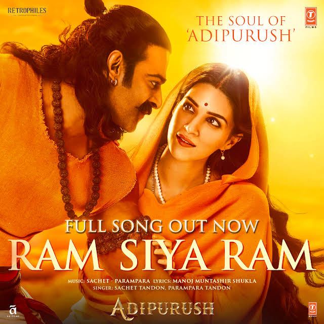 Ram Siya Ram (Hindi) Adipurush 2023 Movie Video Song 1080p HDRip