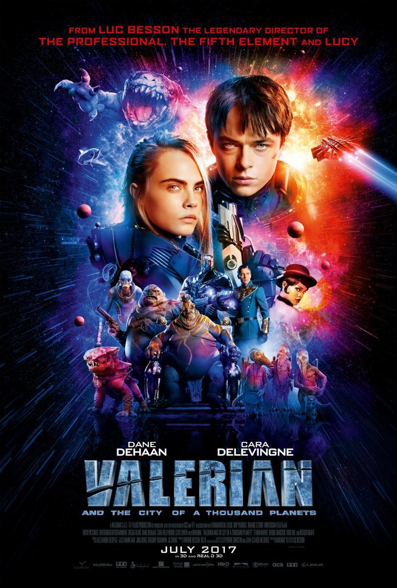 Valerian and the City of a Thousand Planets 2017 Hindi Dual Audio 720p BluRay 1.3GB ESub Watch Online