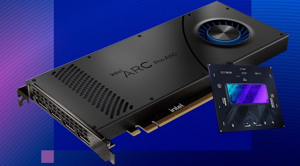 Intel introduces Arc Pro A60 and Pro A60M GPU Performance